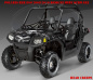 Preview: Head Creeps Schwarz für Polaris RZR 800/800 S - 2006-2010